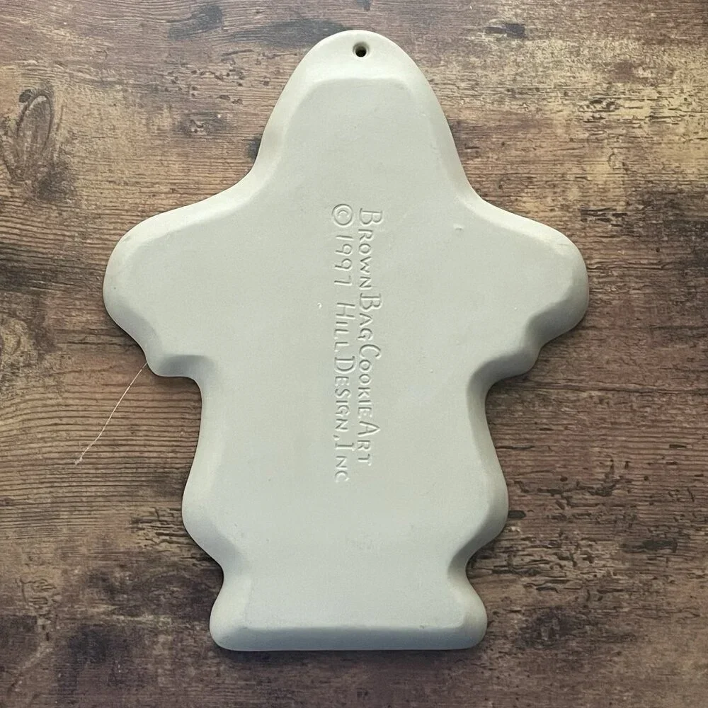 Vintage Brown Bag Cookie Shortbread Mold 10.5